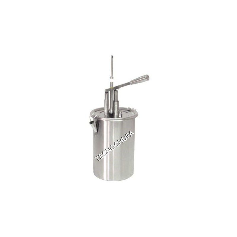 MANUAL INJECTOR-DISPENSER IDM-5 (INOX) FOR PASTRY