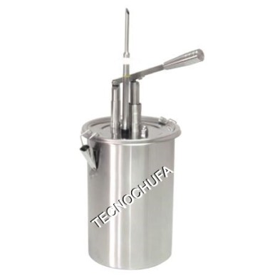 MANUAL INJECTOR-DISPENSER IDM-5 (INOX) FOR PASTRY